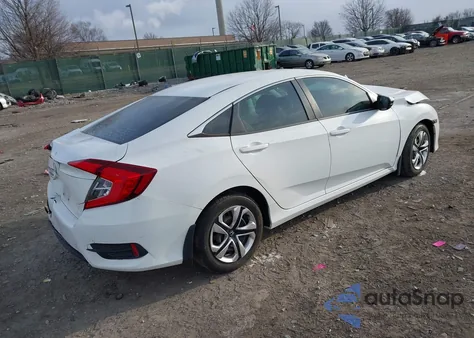 2018 Honda Civic Lx из США, поврежденный, VIN 2HGFC2F56JH533615
